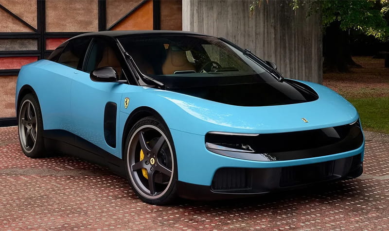 Modré ferrari Luce